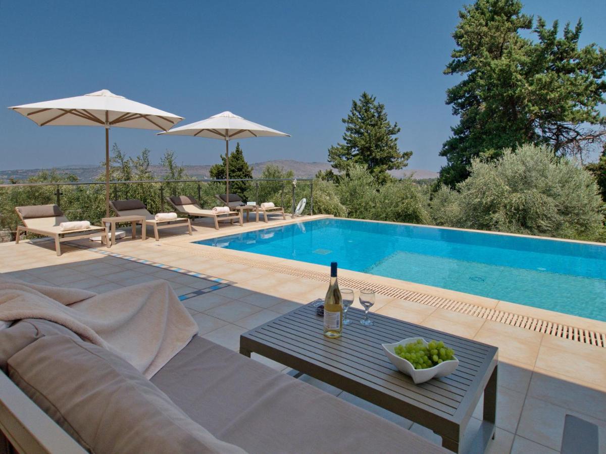 Villa Olivia With Pool Vrises Crete Alikampos Экстерьер фото