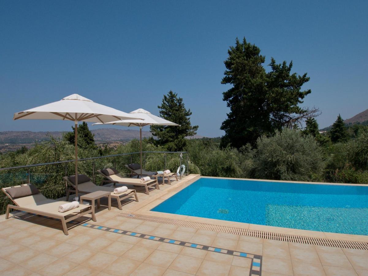 Villa Olivia With Pool Vrises Crete Alikampos Экстерьер фото