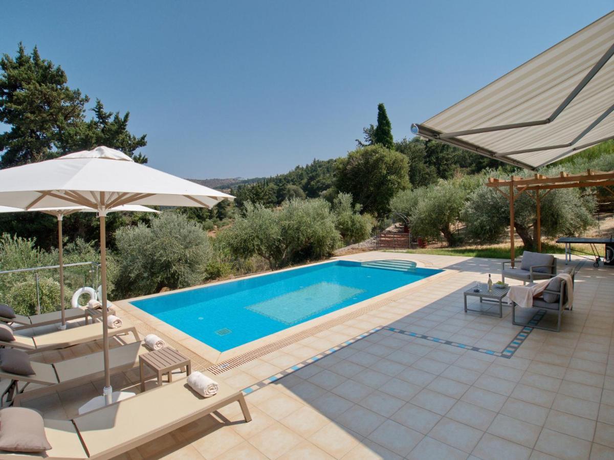 Villa Olivia With Pool Vrises Crete Alikampos Экстерьер фото